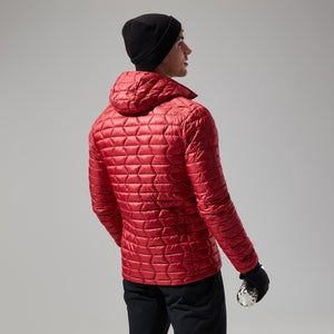 Men's Cuillin Insulated Hoody - Dark Red