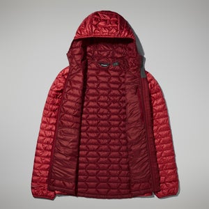 Men's Cuillin Insulated Hoody - Dark Red