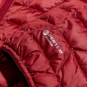 Men's Cuillin Insulated Hoody - Dark Red