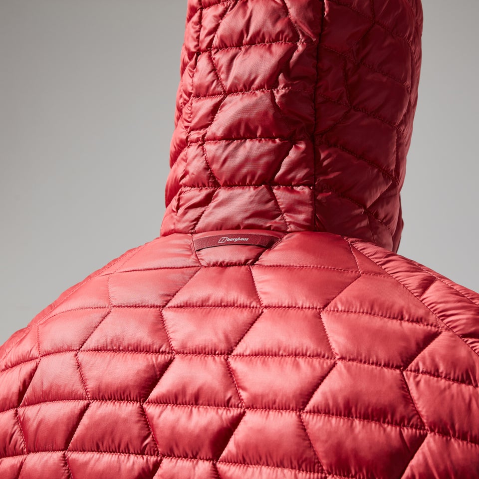 Men's Cuillin Insulated Hoody - Dark Red