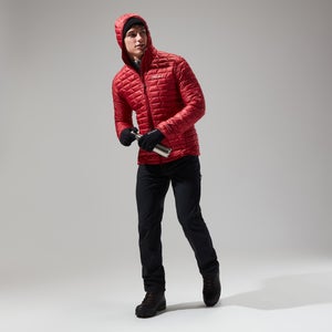 Men's Cuillin Insulated Hoody - Dark Red
