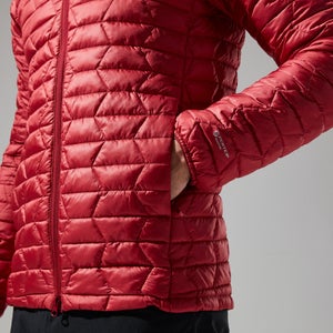 Men's Cuillin Insulated Hoody - Dark Red