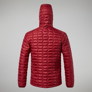 Men's Cuillin Insulated Hoody - Dark Red