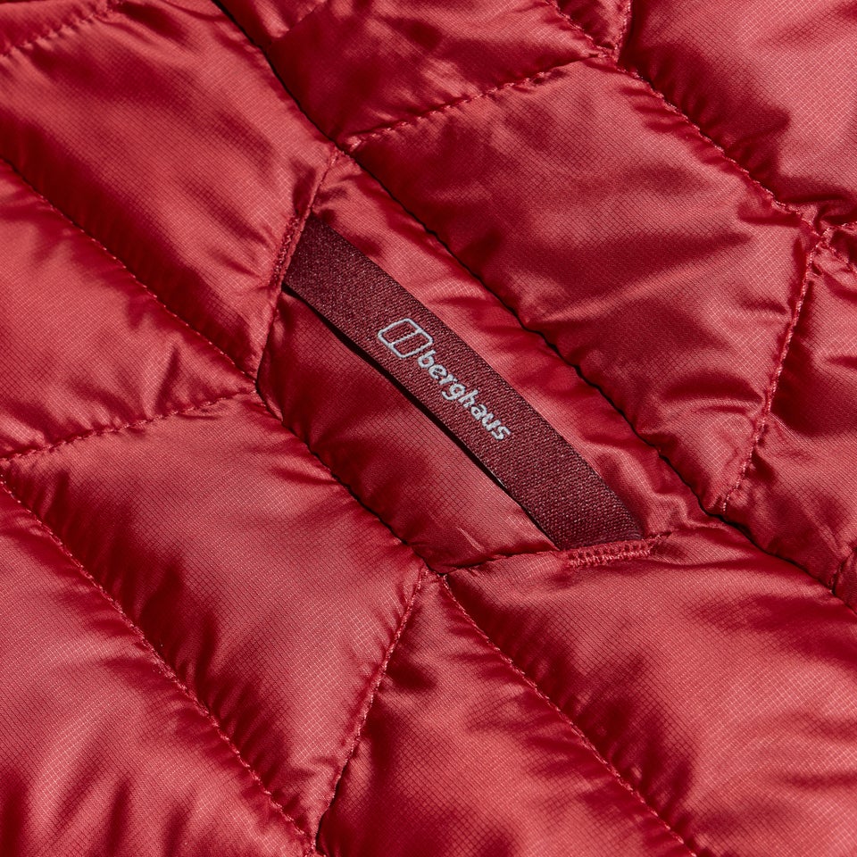 Men's Cuillin Insulated Hoody - Dark Red