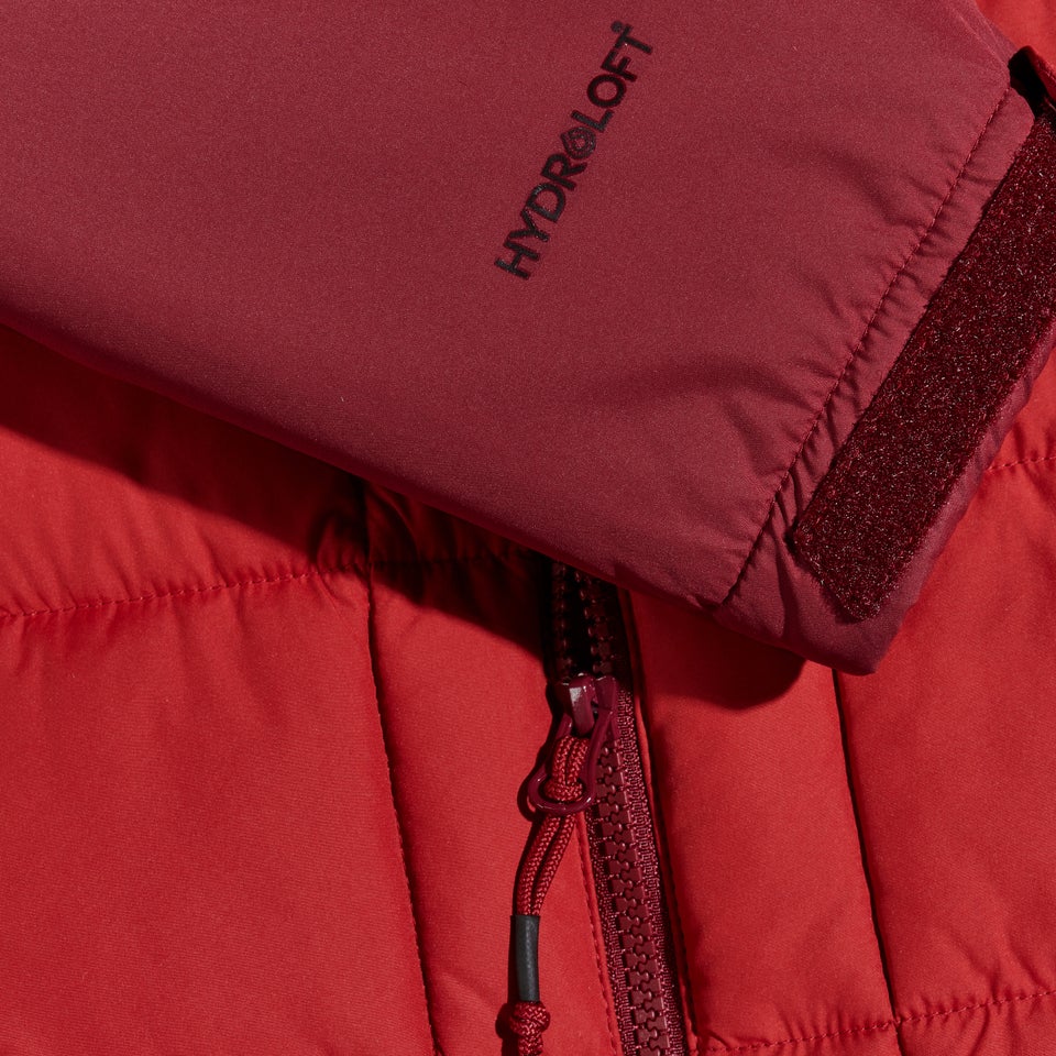 Men's Menahan Insulated Hooded Jacket - Dark Red