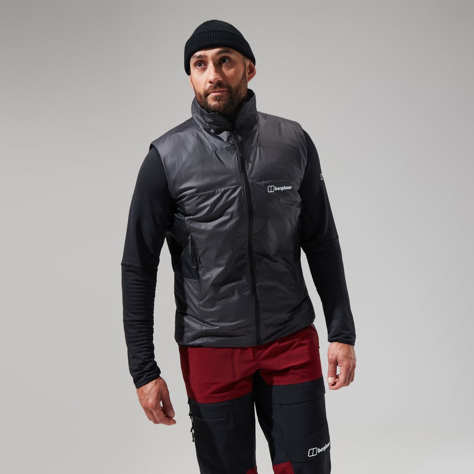 MTN Arete LB Sythetische Weste für Herren - Grau/Schwarz