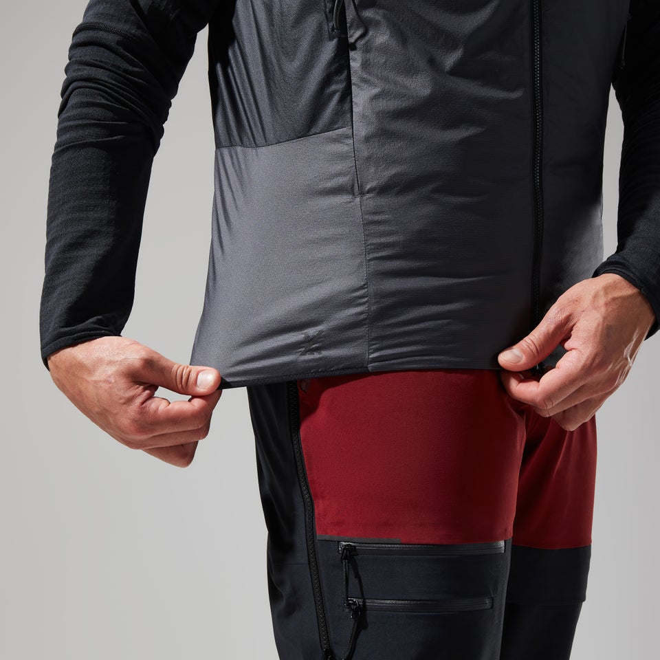 MTN Arete LB Sythetische Weste für Herren - Grau/Schwarz