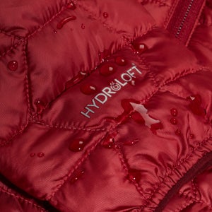 Women's Cuillin Insulated Hoody - Dark Red