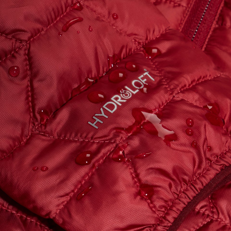 Women's Cuillin Insulated Hoody - Dark Red