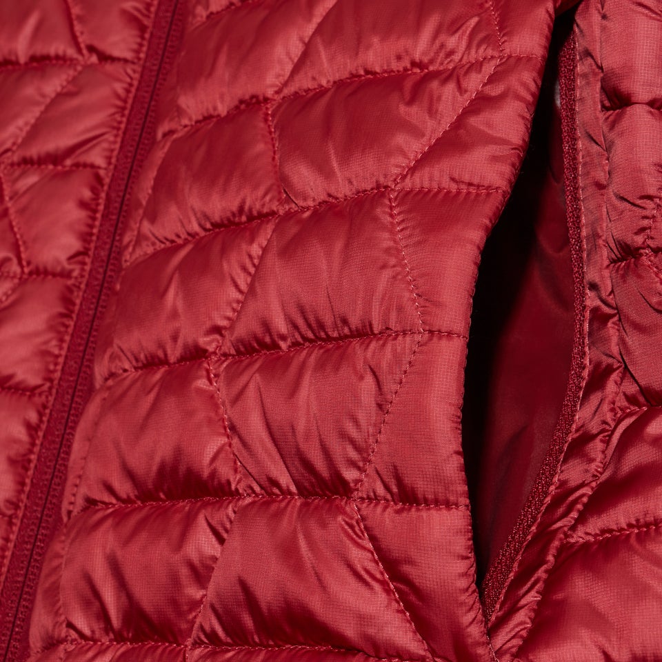 Women's Cuillin Insulated Hoody - Dark Red