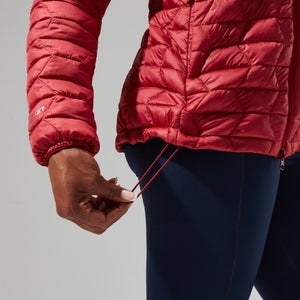 Women's Cuillin Insulated Hoody - Dark Red