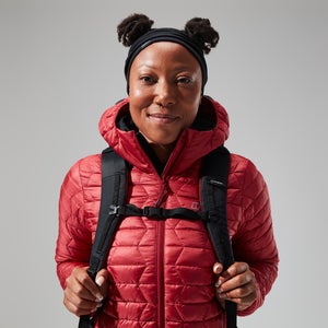 Women's Cuillin Insulated Hoody - Dark Red