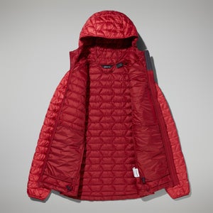 Women's Cuillin Insulated Hoody - Dark Red