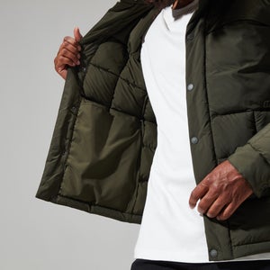 Men's Nollan Insulated Shirt Jacket - Dark Green