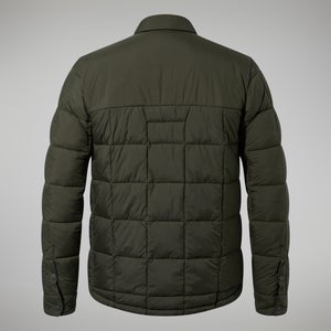 Men's Nollan Insulated Shirt Jacket - Dark Green