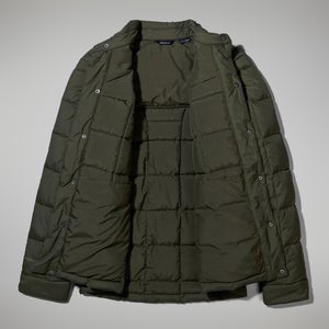 Men's Nollan Insulated Shirt Jacket - Dark Green
