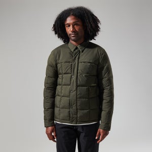 Men's Nollan Insulated Shirt Jacket - Dark Green