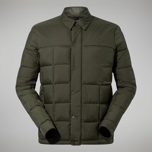 Men's Nollan Insulated Shirt Jacket - Dark Green
