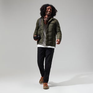 Men's Nollan Insulated Shirt Jacket - Dark Green