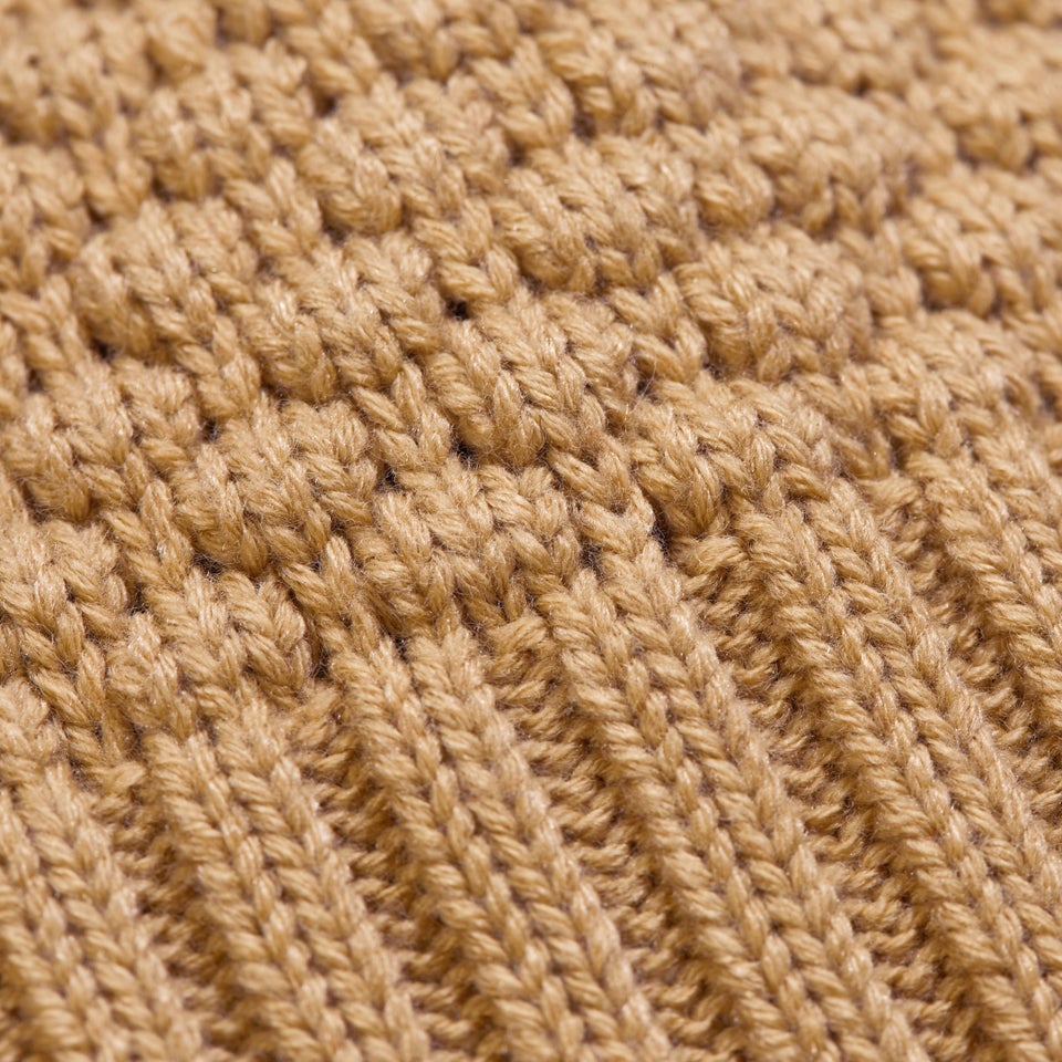 Women's EDO Bobble Beanie - Natural