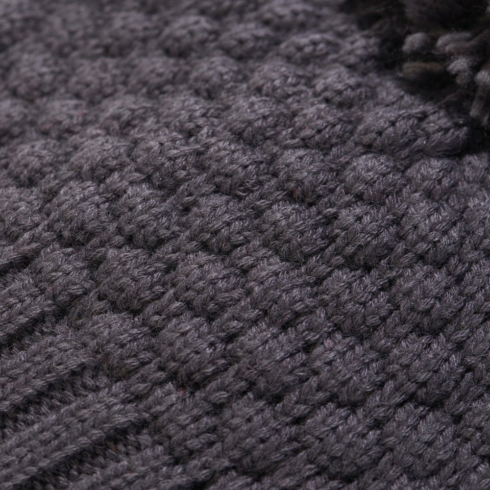 Women's EDO Bobble Beanie - Grey