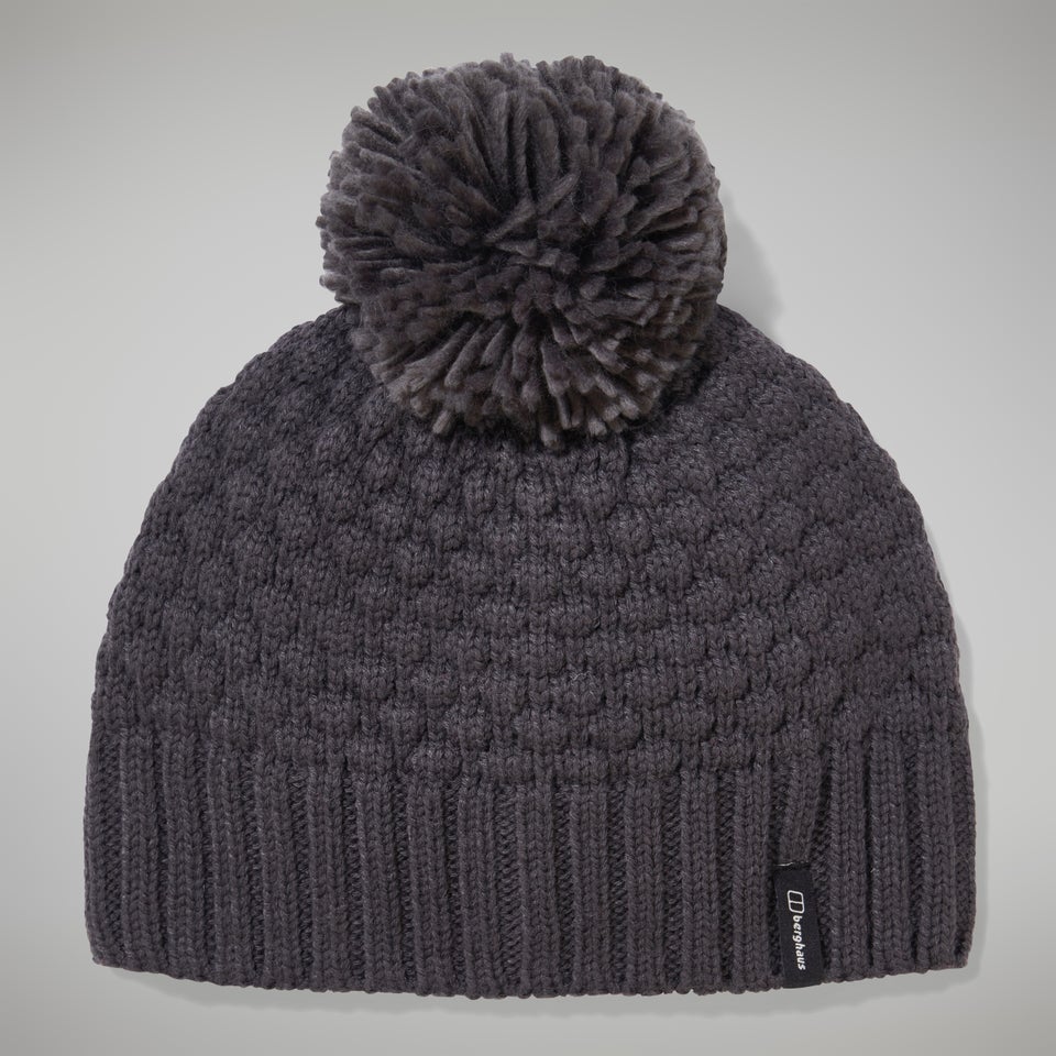 Women's EDO Bobble Beanie - Grey