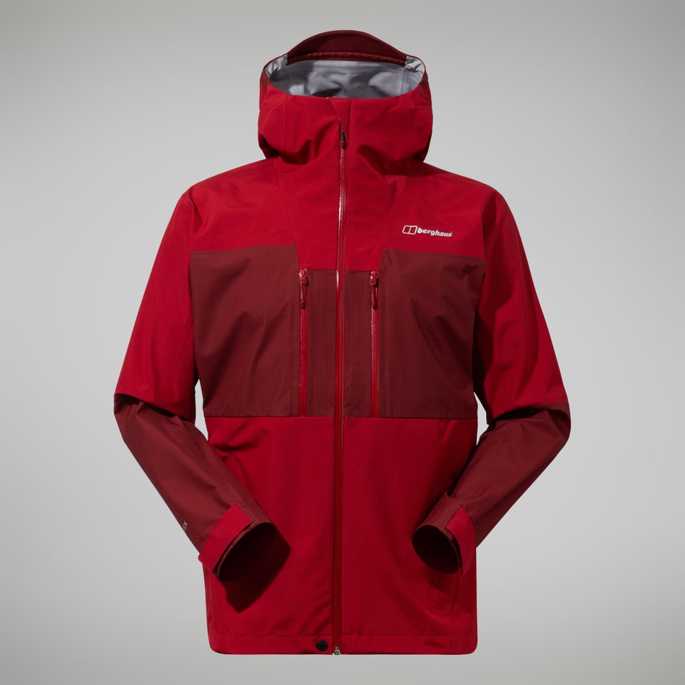 Ridgemaster Gore-Tex Jacke für Herren - Dunkelrot