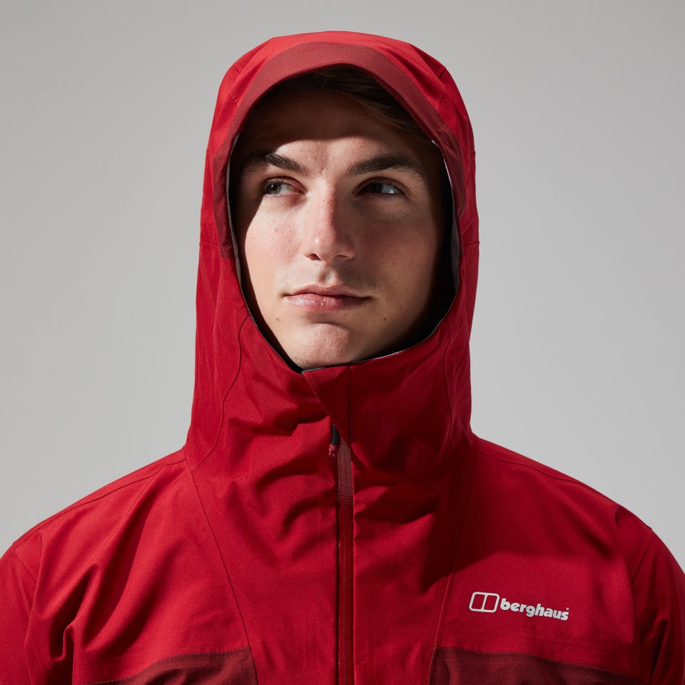 Ridgemaster Gore-Tex Jacke für Herren - Dunkelrot