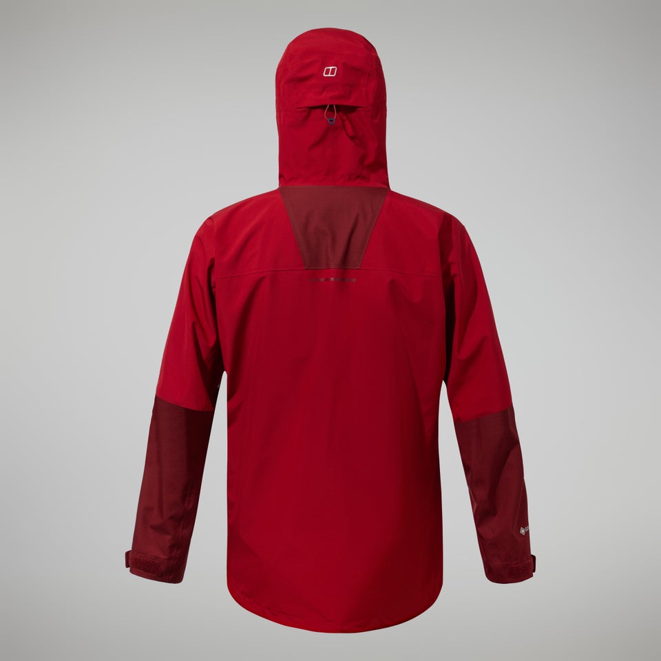 Ridgemaster Gore-Tex Jacke für Herren - Dunkelrot