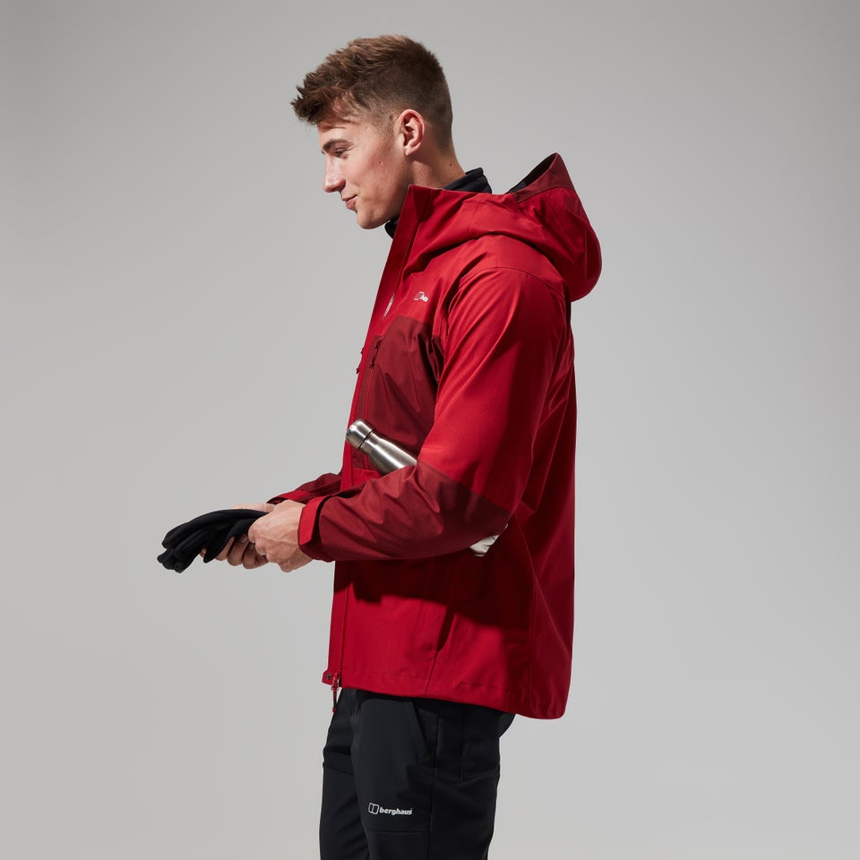 Ridgemaster Gore-Tex Jacke für Herren - Dunkelrot