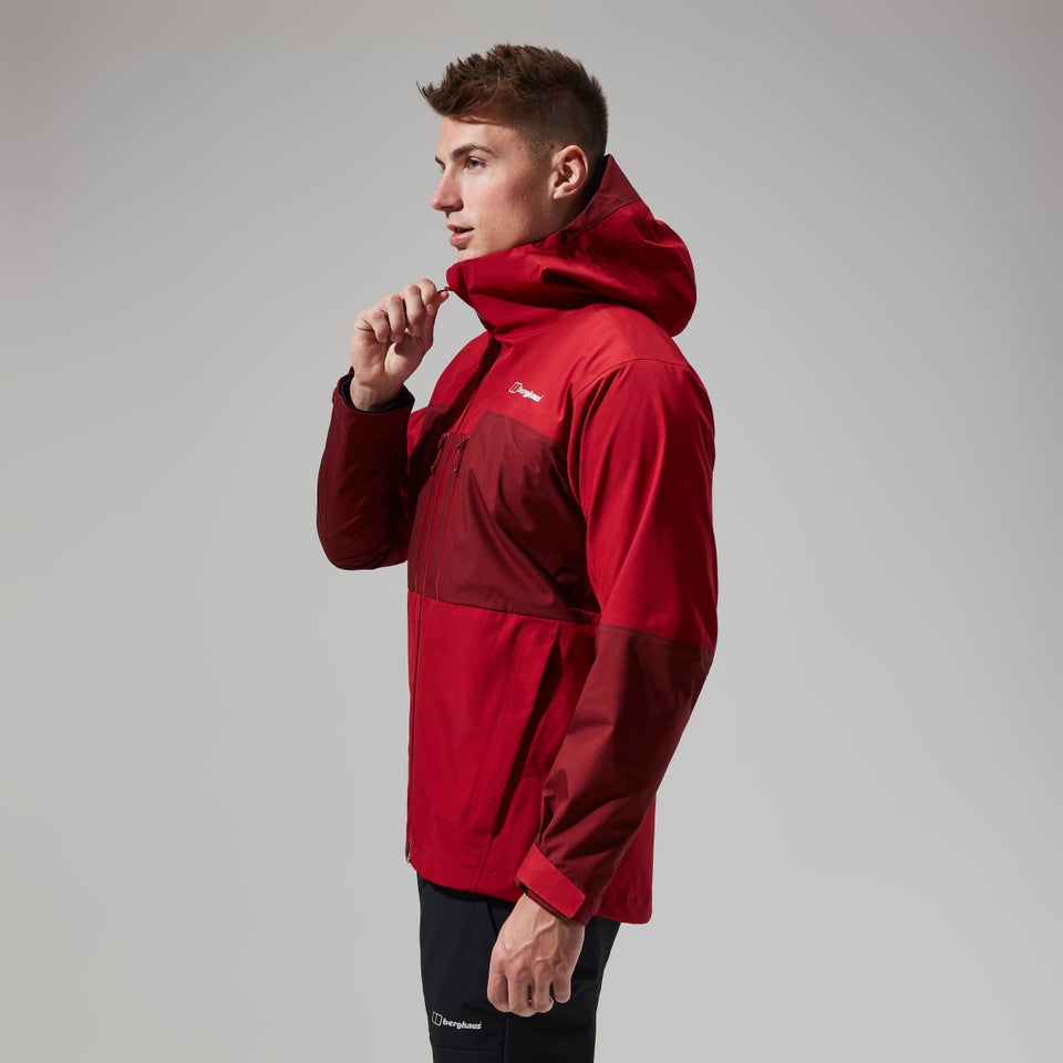 Ridgemaster Gore-Tex Jacke für Herren - Dunkelrot