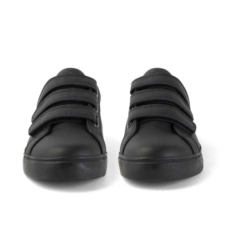 Youth Unisex Tovni Trip Leather Alternative Black