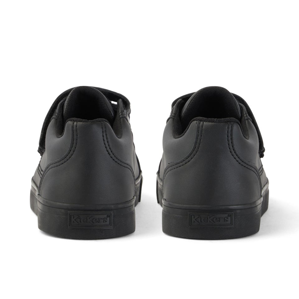 Youth Unisex Tovni Trip Leather Alternative Black