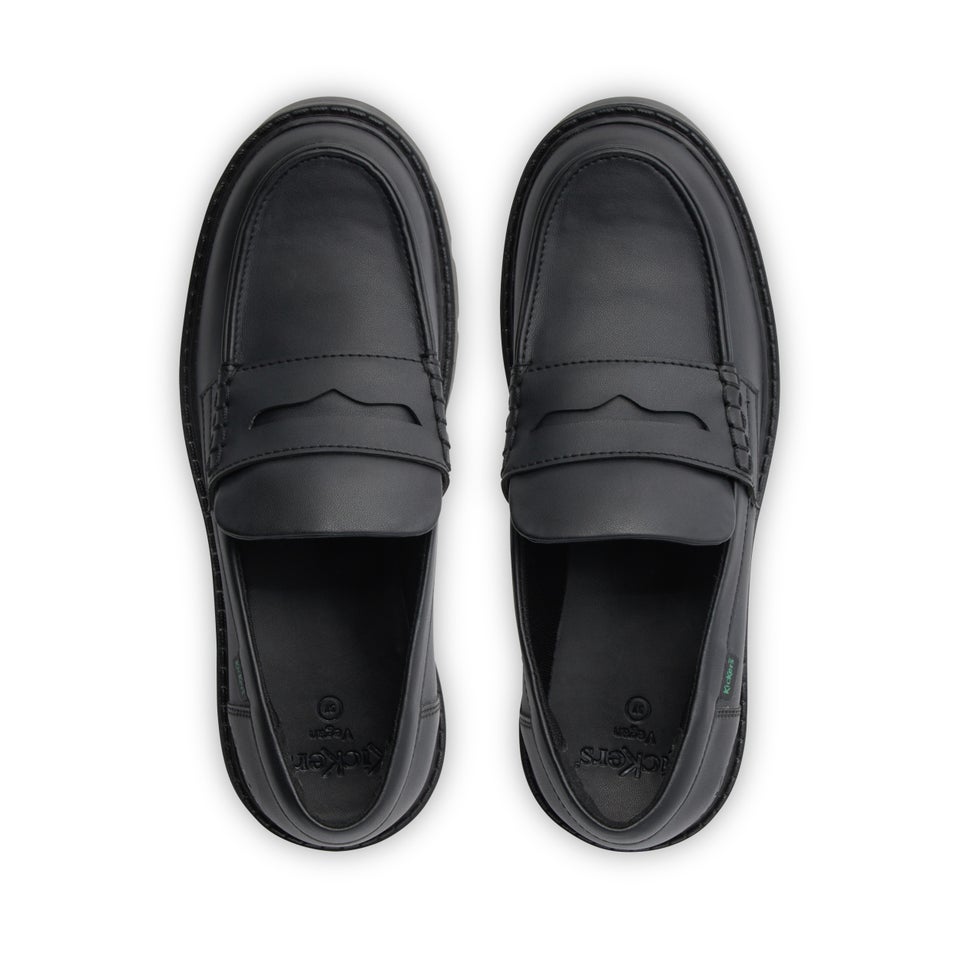 Adult Womens Kori Loafer Leather Alternative Black