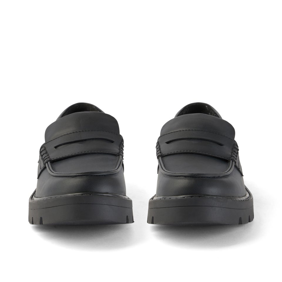 Adult Womens Kori Loafer Leather Alternative Black