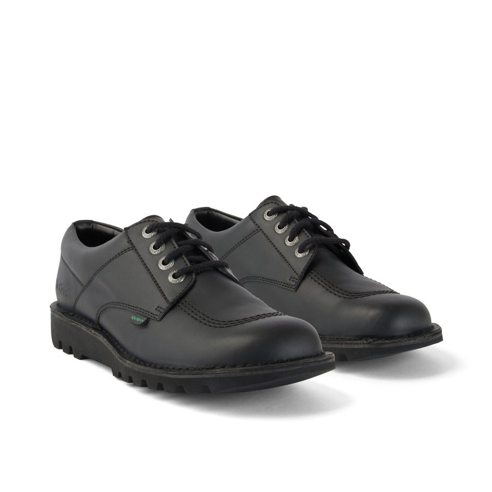 Adult Unisex Kick Lo Leather Alternative Black