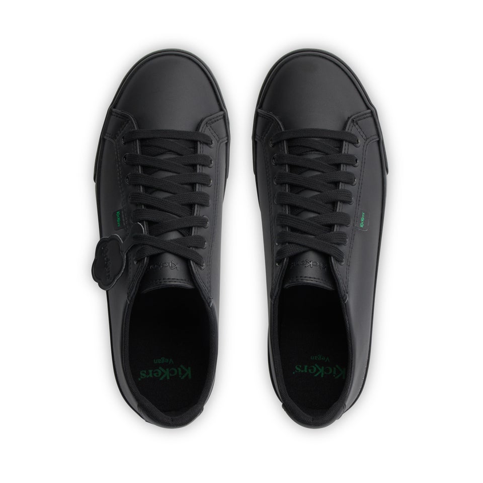 Youth Unisex Tovni Lacer Leather Alternative Black