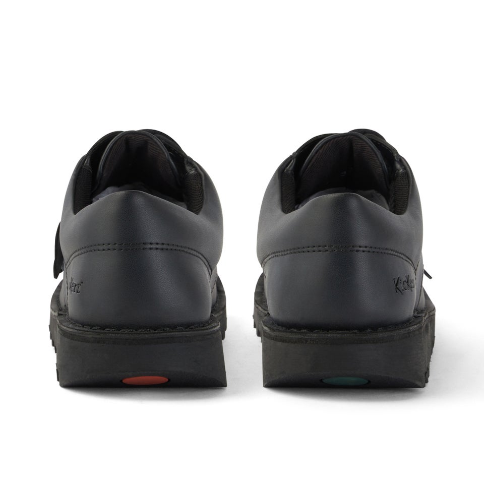 Youth Unisex Kick Lo Leather Alternative Black