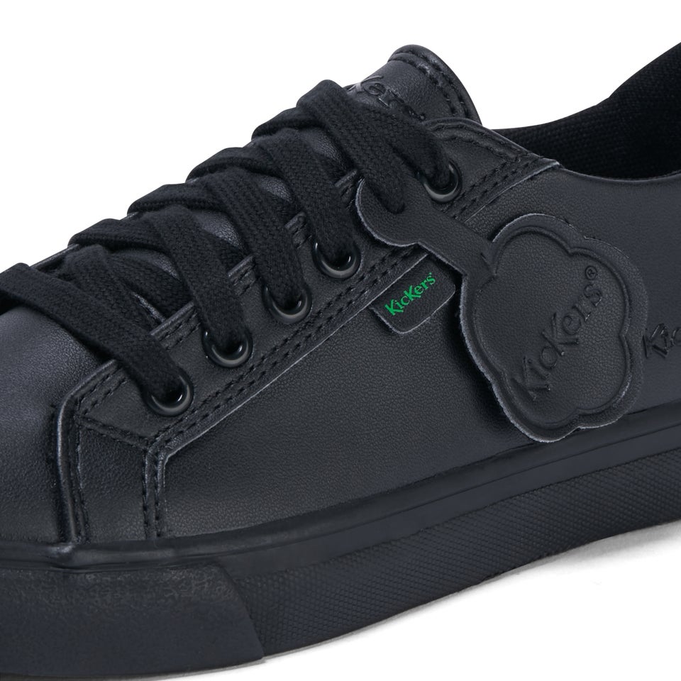 Junior Unisex Tovni Lacer Leather Alternative Black