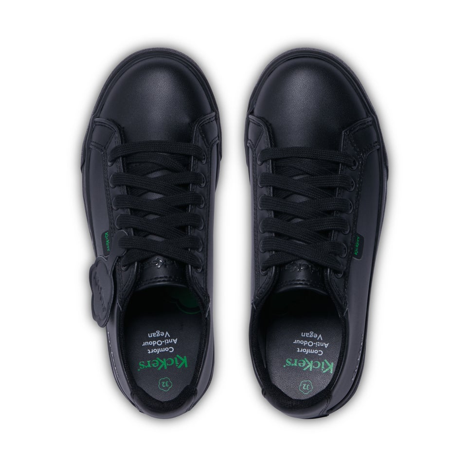 Junior Unisex Tovni Lacer Leather Alternative Black