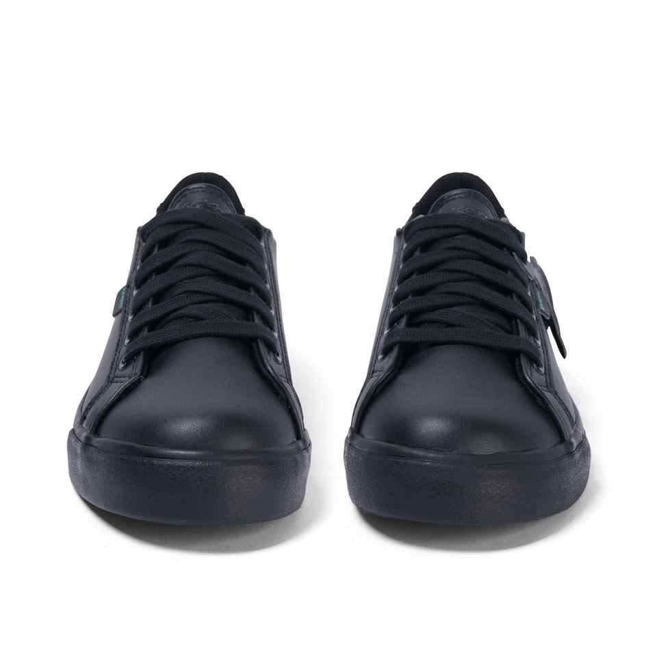 Junior Unisex Tovni Lacer Leather Alternative Black