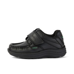 Infant Unisex Reasan Strap Leather Alternative Black