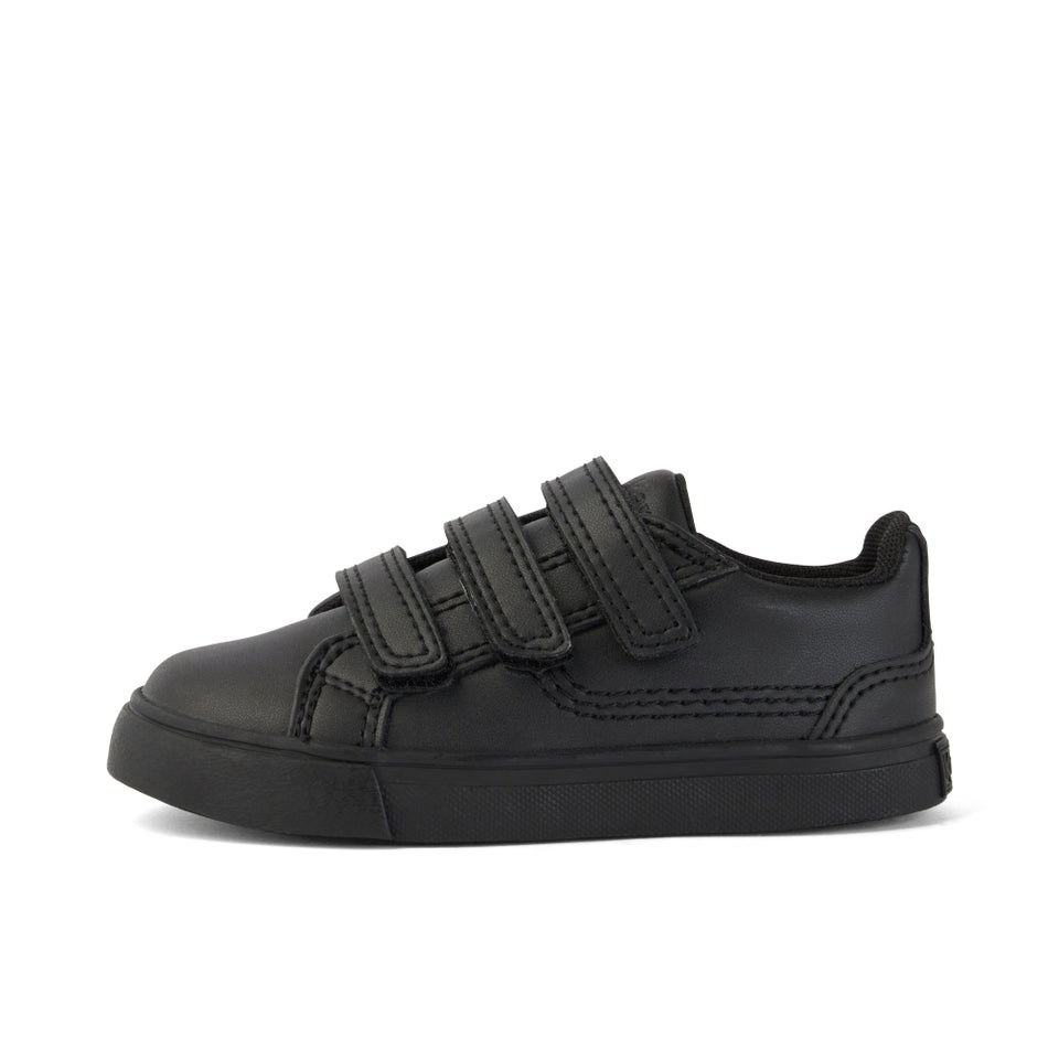 Infant Unisex Tovni Trip Leather Alternative Black