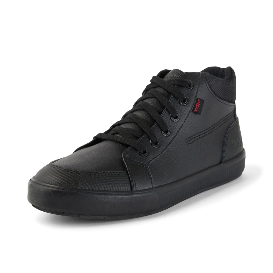 Adult Mens Tovni Hi Leather Black