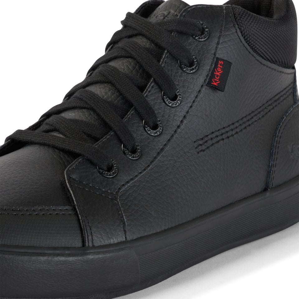 Adult Mens Tovni Hi Leather Black