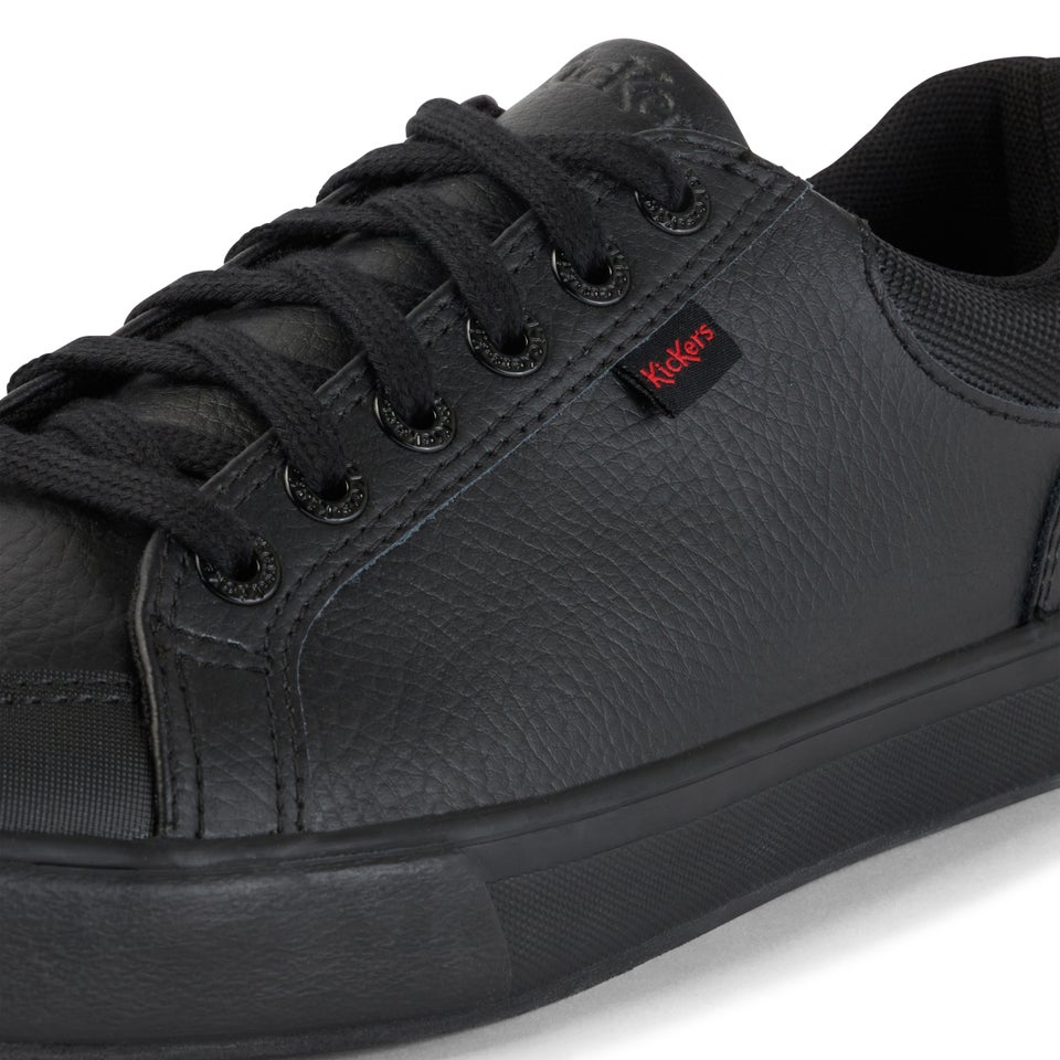 Adult Mens Tovni Lo Leather Black