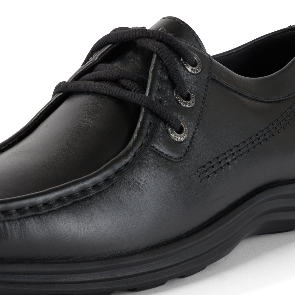 Adult Mens Reasan Moc Leather Black