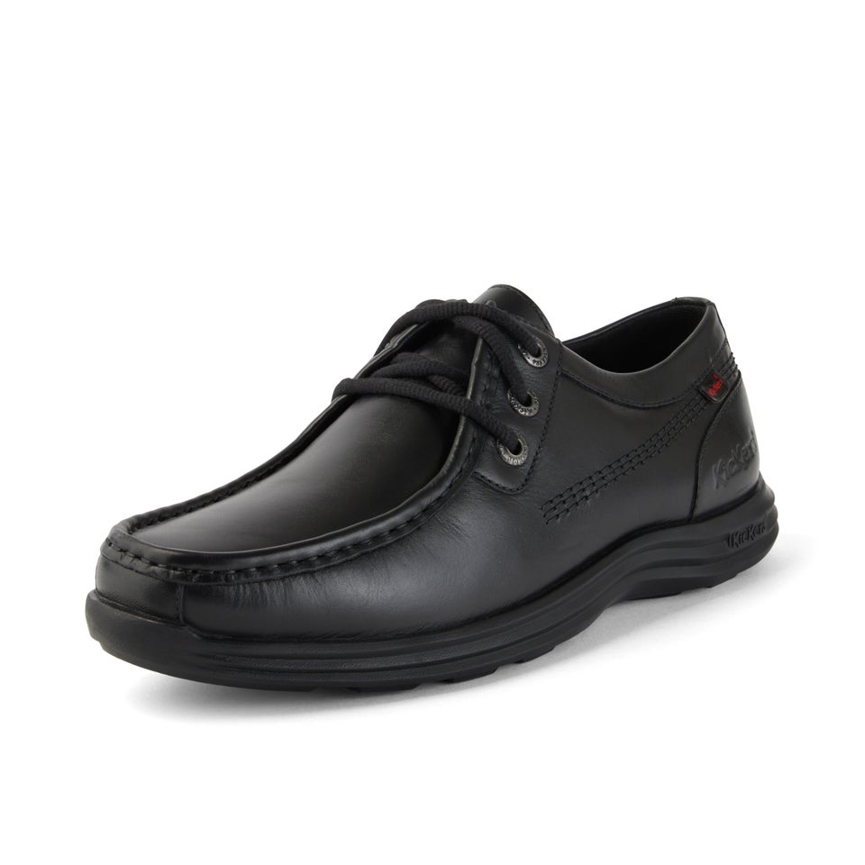 Adult Mens Reasan Moc Leather Black
