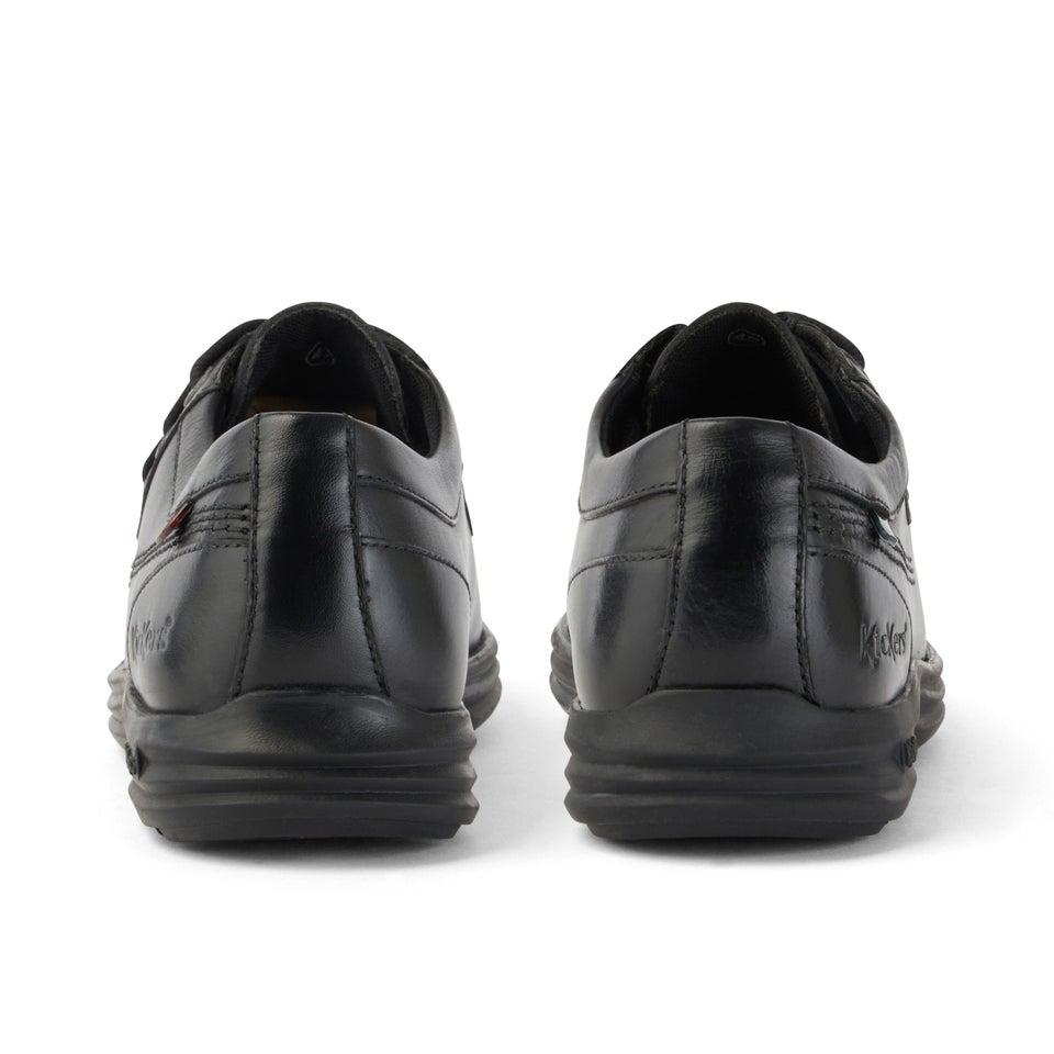 Adult Mens Reasan Moc Leather Black