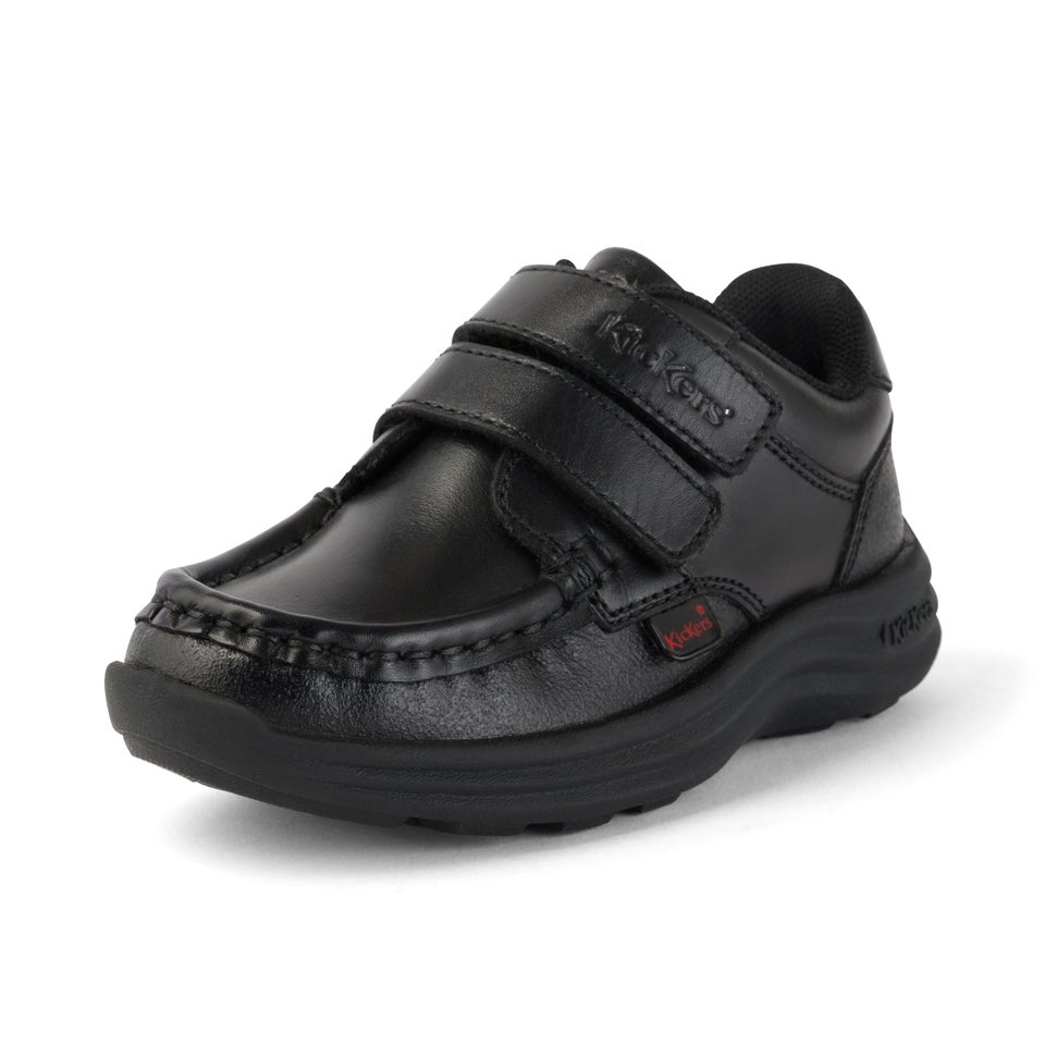 Infant Boys Reasan Twin Vel Leather Black